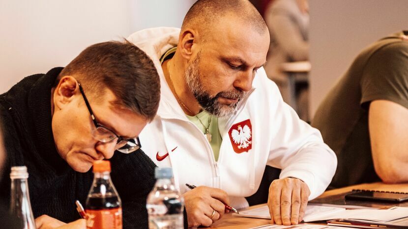 Bogusław Kudelski (na zdjęciu z prawej) będzie nowym dyrektorem Miejskiego Ośrodka Sportu i Rekreacji w Chełmie