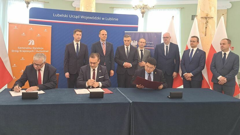 Podpisanie umowy na realizację odcinka S12 od Dorohuczy do Chełma Zachód 