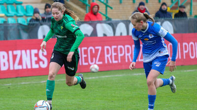 Jagoda Cyraniak (z lewej) to jedna z liderek młodej ekipy Górnika Łęczna