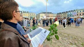 Ani jednej więcej! Protest na Rynku Wielkim w Zamościu