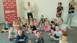 Dzień Dziecka. Przedszkolaki odwiedziły naszą redakcję