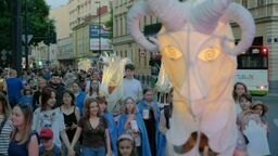 Świetlny korowód przeszedł ulicami Lublina 