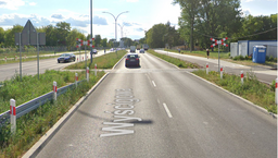 W związku z remontem bocznicy kolejowej nieprzejezdny będzie pas prowadzący w stronę ul. Wrotkowskiej.