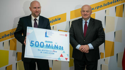 Blisko pół miliarda złotych na wsparcie lubelskich firm