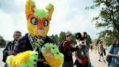 Parada futrzaków. Fani fantastyki opanowali ulice 
