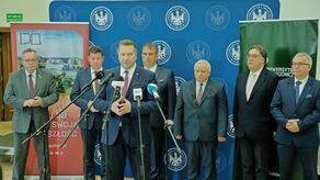 Minister Przemysław Czarnek zainaugurował Lubelską Unię Cyfrową wraz z przedstawicielami uczelni biorących udział w programie