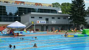 Odkryty basen w Kraśniku jest czynny codziennie od 10 do 18
