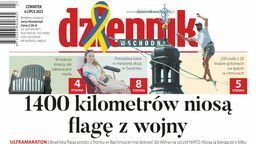 Pierwsza strona "Dziennika Wschodniego" z 6 lipca 2023 r.