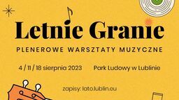 Letnie granie w Parku Ludowym w Lublinie