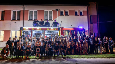 Wielka radość we wsi. OSP Bełżec II ma nowy wóz (zdjęcia, film)