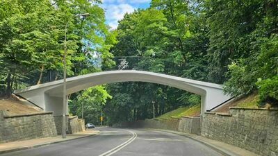 Kładka jak nowa. Koniec utrudnień na Głębokiej