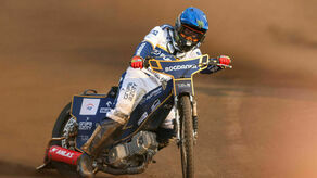 Fredrik Lindgren w barwach Platinum Motoru Lublin