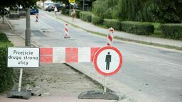 Ul. Popiełuszki w Lublinie. Tu też są utrudnienia