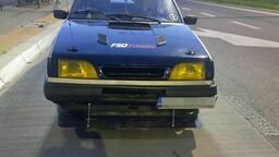 Jechał stuningowanym polonezem. Uwagę policjantów przykuł jeden szczegół (zdjęcia)