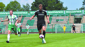 W meczu z Chełmianką zielono-czarni okazali się minimalnie lepsi