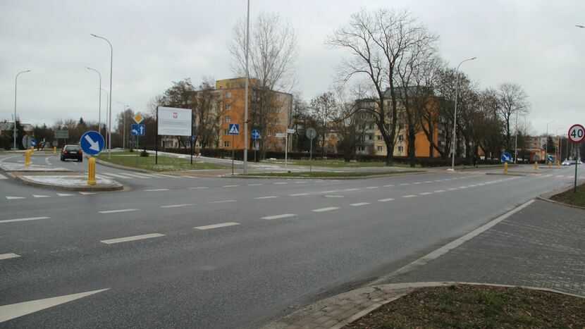 W miejscu tego skrzyżowania ulic Warszawskiej i Artyleryjskiej ma powstać rondo. Z tego miejsca będzie można dostać się na nowy most