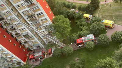 Tak wyglądała akcja gaśnicza. Dorośli i trójka dzieci stracili wszystko