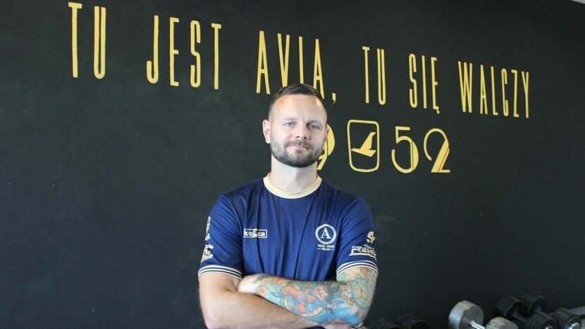 Adrian Paluchowski to jeden z nowych zawodników Avii Świdnik