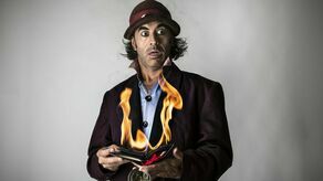 Flash Gonzalez, jeden z uczestników środowego show i całego festiwalu