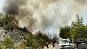 Pożary na wyspie Rodos 