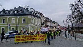 Marsze protestacyjne już się w Krasnymstawie odbywały. W piątek będzie kolejny