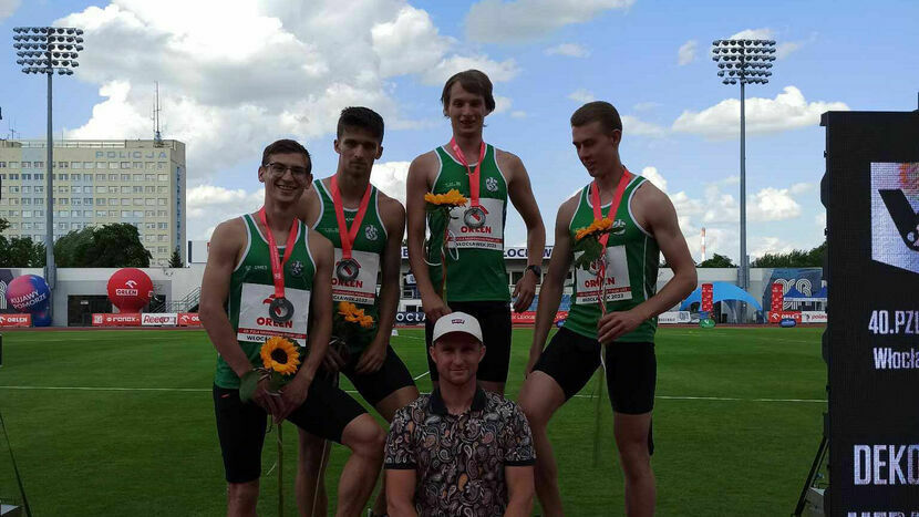 Lekkoatleci AZS UMCS Lublin wrócili z Włocławka z ośmioma medalami