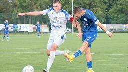 Lewart mecz z Ładą rozstrzygnął na swoją korzyść w doliczonym czasie gry