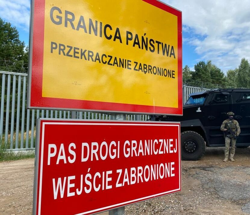 Codziennie Straż Graniczna odnotowuje ponad 100 prób nielegalnego przekroczenia granicy polsko-białoruskiej 