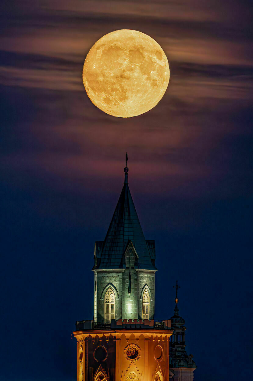 Superksiężyc uchwycony przez lubelskiego fotografa 