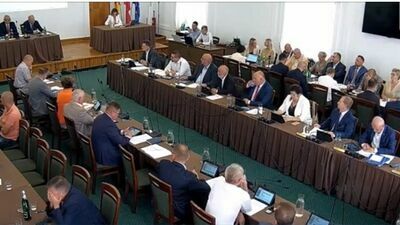 W poniedziałek w sesji wzięli udział niemal wszyscy radni Zamościa. Nieobecna była jedynie Jolanta Buryło