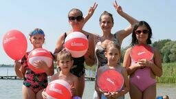 Nasza akcja: "Spotkaj się z nami nad jeziorami!". Dzisiaj byliśmy nad Krasnem