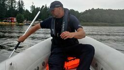 37-latek utonął w jeziorze Piaseczno