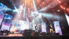 Zespół Full Power Spirit na koncercie w Lizbonie