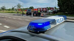 50-kilogramowa bomba lotnicza  na stacji kolejowej. Ewakuowali ludzi, zamknęli krajówkę (zdjęcia)