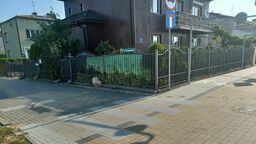 Wjazd do ul. Działkowej