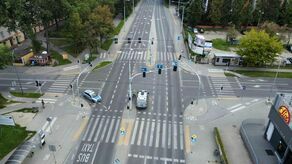 Bombę lotniczą ważącą 250 kilogramów znaleziono podczas prac ziemnych przy ul. Wrońskiej. Po zamknięciu części dzielnicy Bronowice - ulice opustoszały