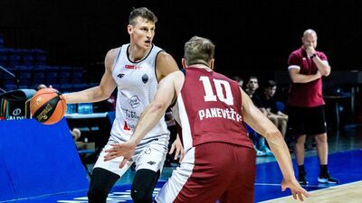 Fragment meczu Startu z BC 7bet-Lietkabelis Panevėžys
