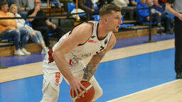 Mateusz Dziemba w meczu przeciwko Rostock Seawolves zdobył 9 pkt 