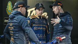 Dominik Kubera nie był zadowolony ze swojej dyspozycji w meczu z Apatorem.