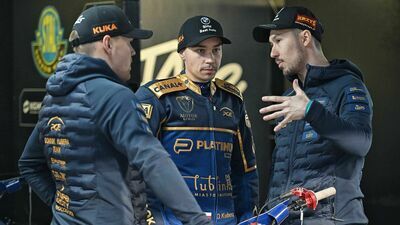 Dominik Kubera nie był zadowolony ze swojej dyspozycji w meczu z Apatorem.