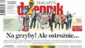 Strona pierwsza "Dziennika Wschodniego" 3 sierpnia 2023 r.