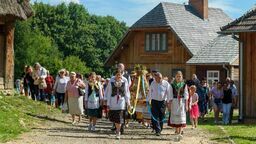 Dożynki Dworskie w Skansenie