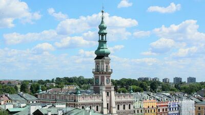Zamość najcieplejszym miastem w poniedziałek