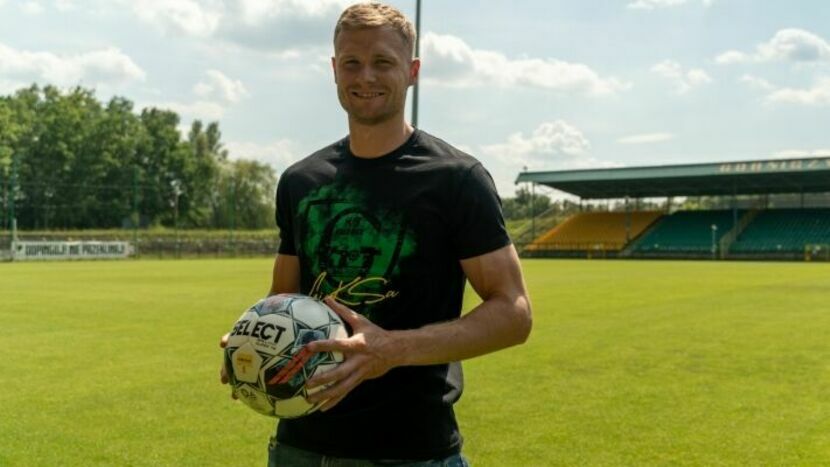 Aleksander Komor po występach w Resovii w czerwcu przeniósł się do GKS Katowice