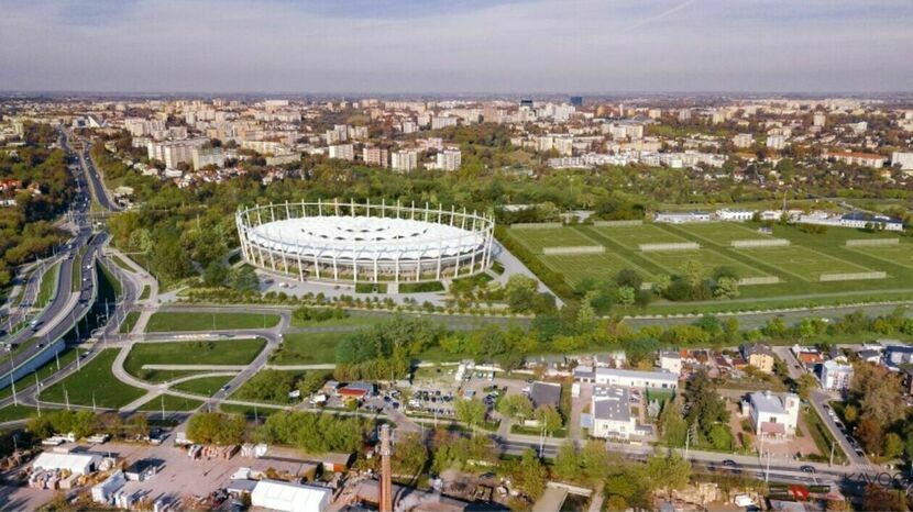„Wielofunkcyjny obiekt z funkcją stadionu żużlowego” ma powstać na terenie po dawnym klubie jeździeckim, w rejonie doliny Bystrzycy i dwupasmowego odcinka ul. Krochmalnej