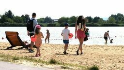 Kąpielisko nad zalewem zamojskim czynne będzie jeszcze przez tydzień, do niedzieli włącznie.