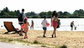 Kąpielisko nad zalewem zamojskim czynne będzie jeszcze przez tydzień, do niedzieli włącznie.