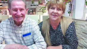 Bronisław Waligóra z żoną Renatą