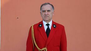 Krzysztof Dąbrowski to kapelmistrz Orkiestry Dętej Gminy Końskowola. 