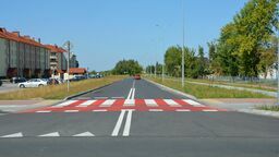 Ul. Władysława Szwendera w Międzyrzecu Podlaskim